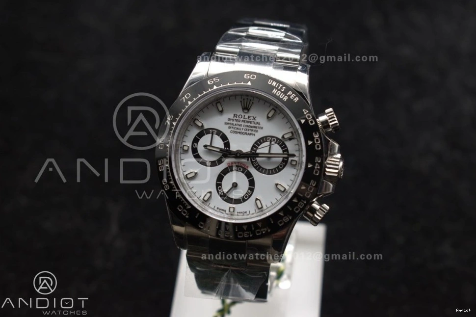 Dial SH4130 Case Daytona SS 904L Best Bracelet and Edition 1:1 White 116500 ZF 1104